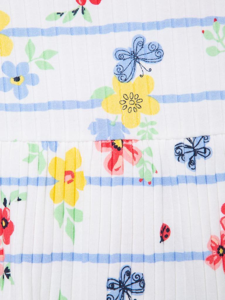 商品Little Me|Little Girl’s 3-Piece Garden Knit Dress and Shorts Set,价格¥185,第7张图片详细描述