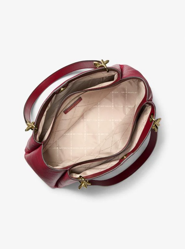商品Michael Kors|Trisha Large Pebbled Leather Shoulder Bag,价格¥1115,第2张图片详细描述