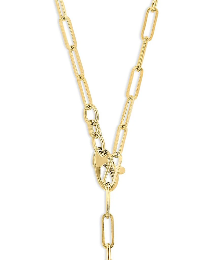 Emerald & Diamond Medallion Pendant Necklace in 14K Yellow Gold, 18" 商品