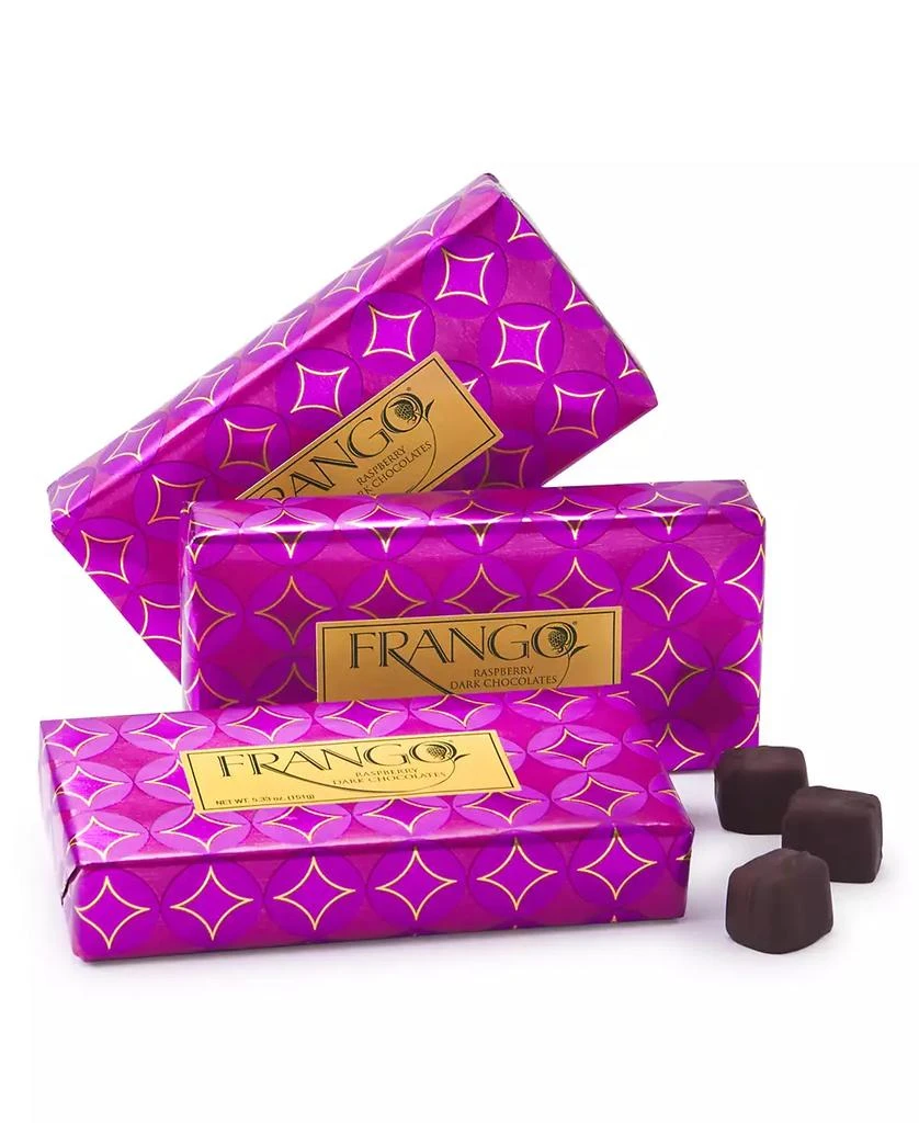 商品Frango Chocolates|3 Pack Holiday 1/3 LB Wrapped Raspberry Dark Chocolates, Created for Macy's,价格¥187,第2张图片详细描述