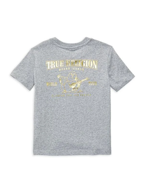 商品True Religion|Little Boy’s Logo Heathered Tee,价格¥72,第2张图片详细描述