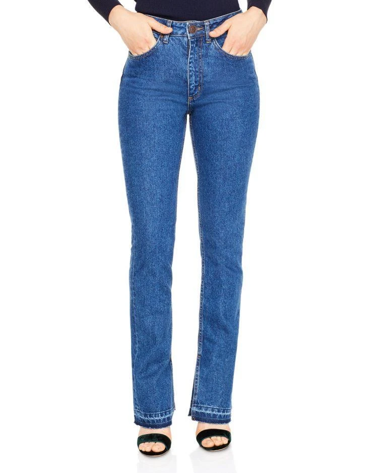 商品Sandro|Viky Straight-Leg Jeans,价格¥741,第1张图片