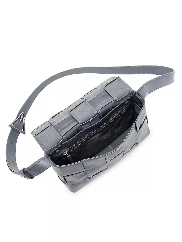 商品Bottega Veneta|Cassette Intreccio Paper Leather Bag,价格¥21621,第3张图片详细描述