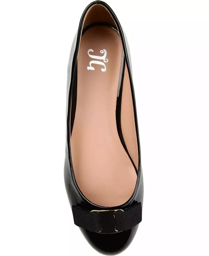 商品Journee Collection|Women's Kim Bow Ballet Flats,价格¥318,第4张图片详细描述