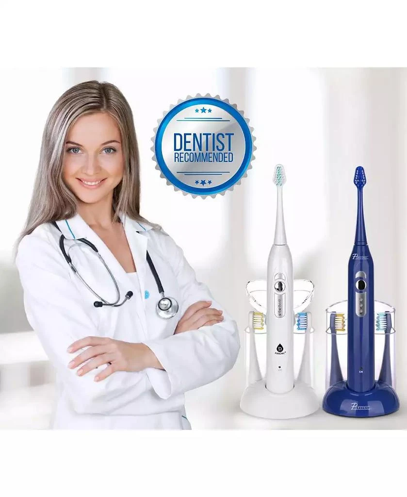 商品PURSONIC|S430 Smart Series Electronic Power Rechargeable Sonic Toothbrush,价格¥216,第2张图片详细描述