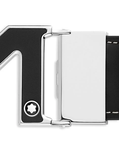 商品MontBlanc|M Buckle Leather Belt,价格¥2786,第4张图片详细描述