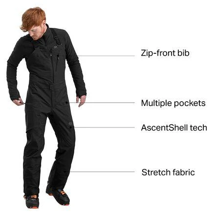 商品Outdoor Research|Skytour AscentShell Bib Pant - Men's,价格¥3249,第5张图片详细描述