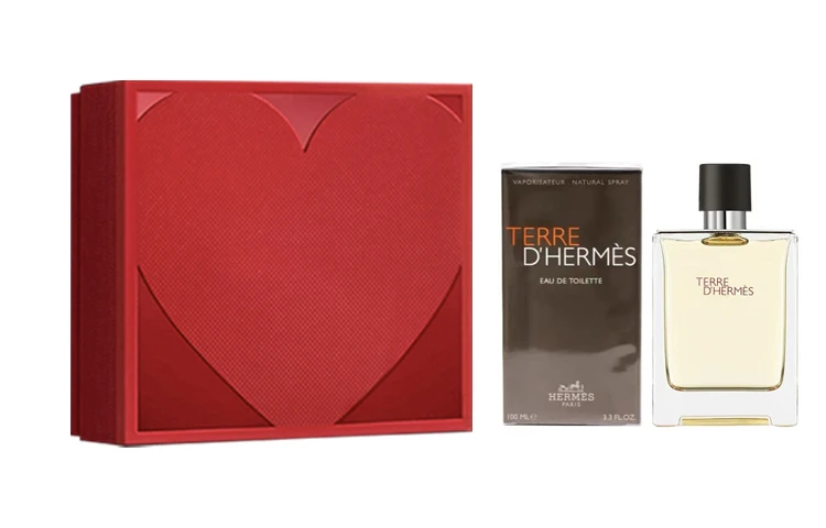 商品[国内直发] Hermes|爱马仕 大地 爱心礼盒 男士香水 木质香调 淡香水EDT 50ml/100ml 胡椒香草根,价格¥395,第3张图片详细描述