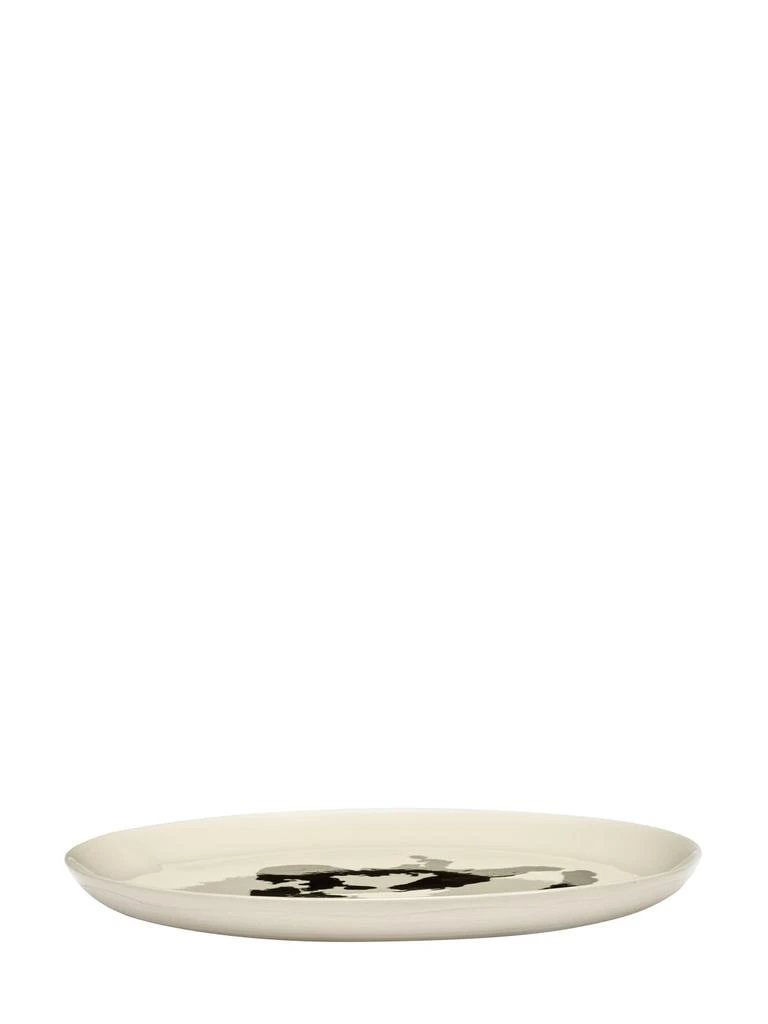 商品SERAX|Set Of 2 26.5cm White Black Feast Plates,价格¥581,第1张图片