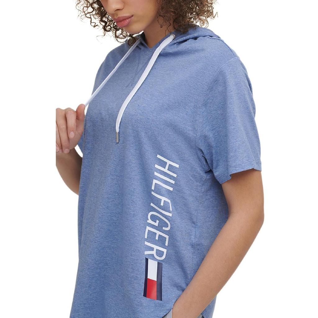 Tommy Hilfiger Sport Womens T-Shirt Fitness Hoodie商品第1张图片规格展示