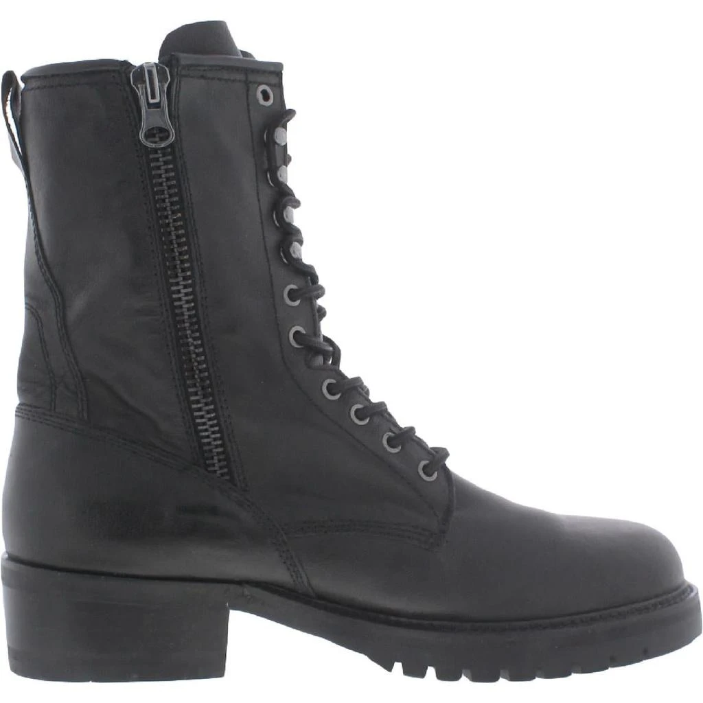 商品Steve Madden|Steve Madden Mens Rockey Leather Lugged Sole Combat & Lace-up Boots,价格¥308,第2张图片详细描述