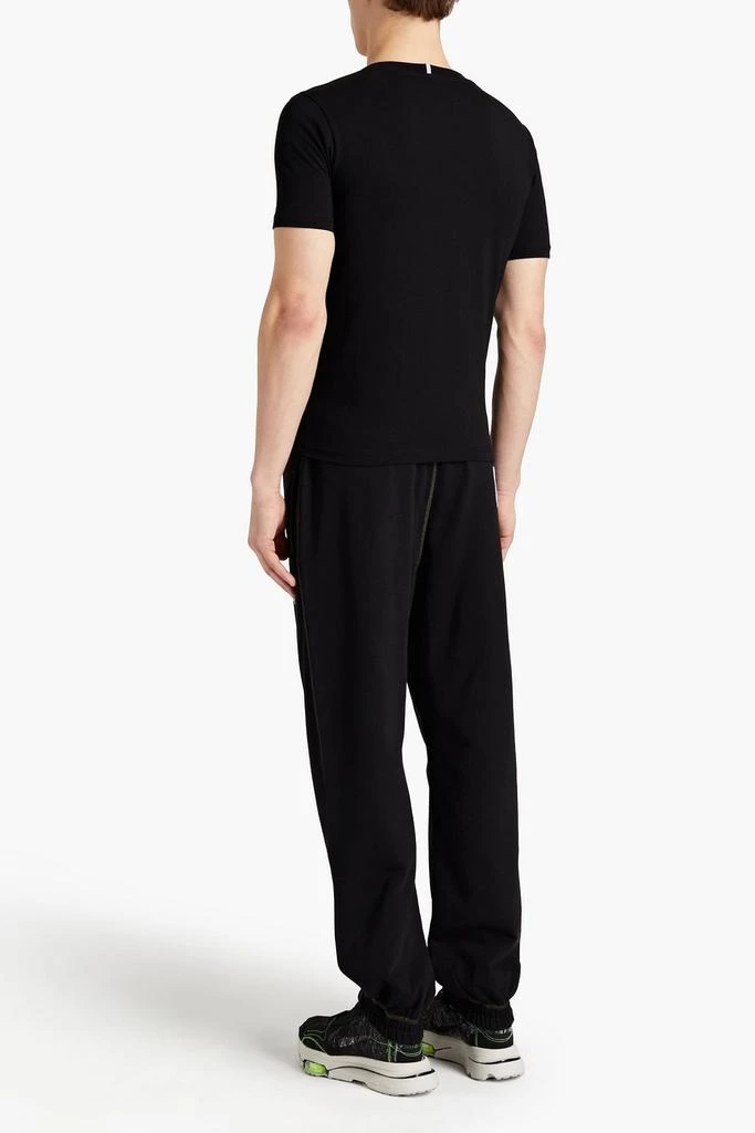 商品Alexander McQueen|Slim-fit embroidered cotton-jersey T-shirt,价格¥732,第3张图片详细描述