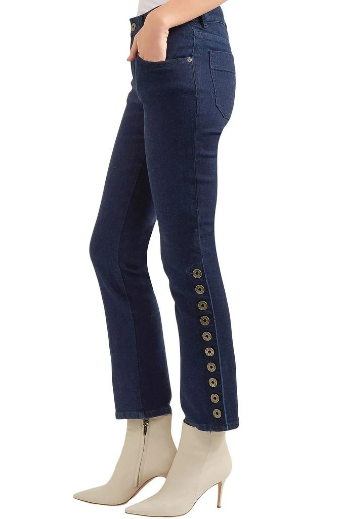 商品Chloé|Button-detailed mid-rise flared jeans,价格¥1547,第5张图片详细描述