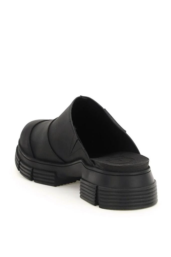 商品Ganni|Ganni recycled rubber city mules,价格¥1166,第3张图片详细描述