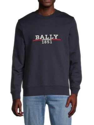 商品Bally|1851 Embroidered Sweatshirt,价格¥883,第1张图片