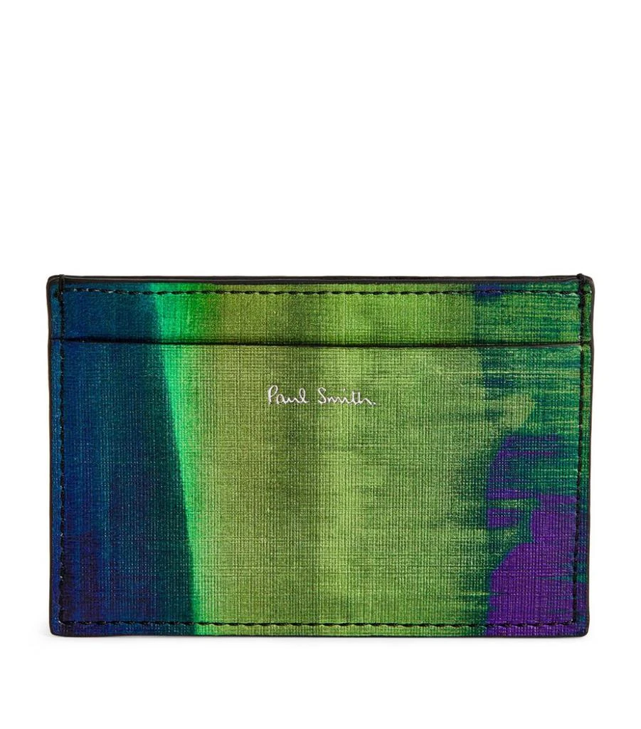 商品Paul Smith|Leather Geo Print Card Holder,价格¥1534,第1张图片