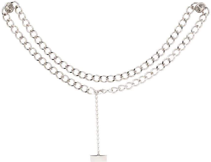 商品MM6|Silver Chain Brooch,价格¥755,第2张图片详细描述