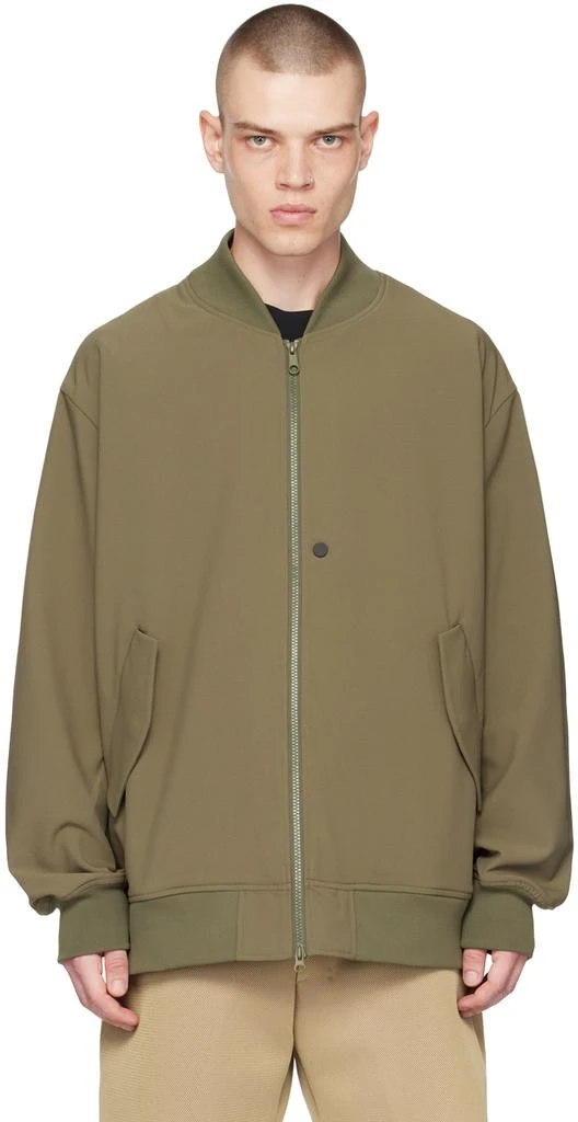 商品DESCENTE|Khaki Unlined Bomber Jacket,价格¥1071,第1张图片