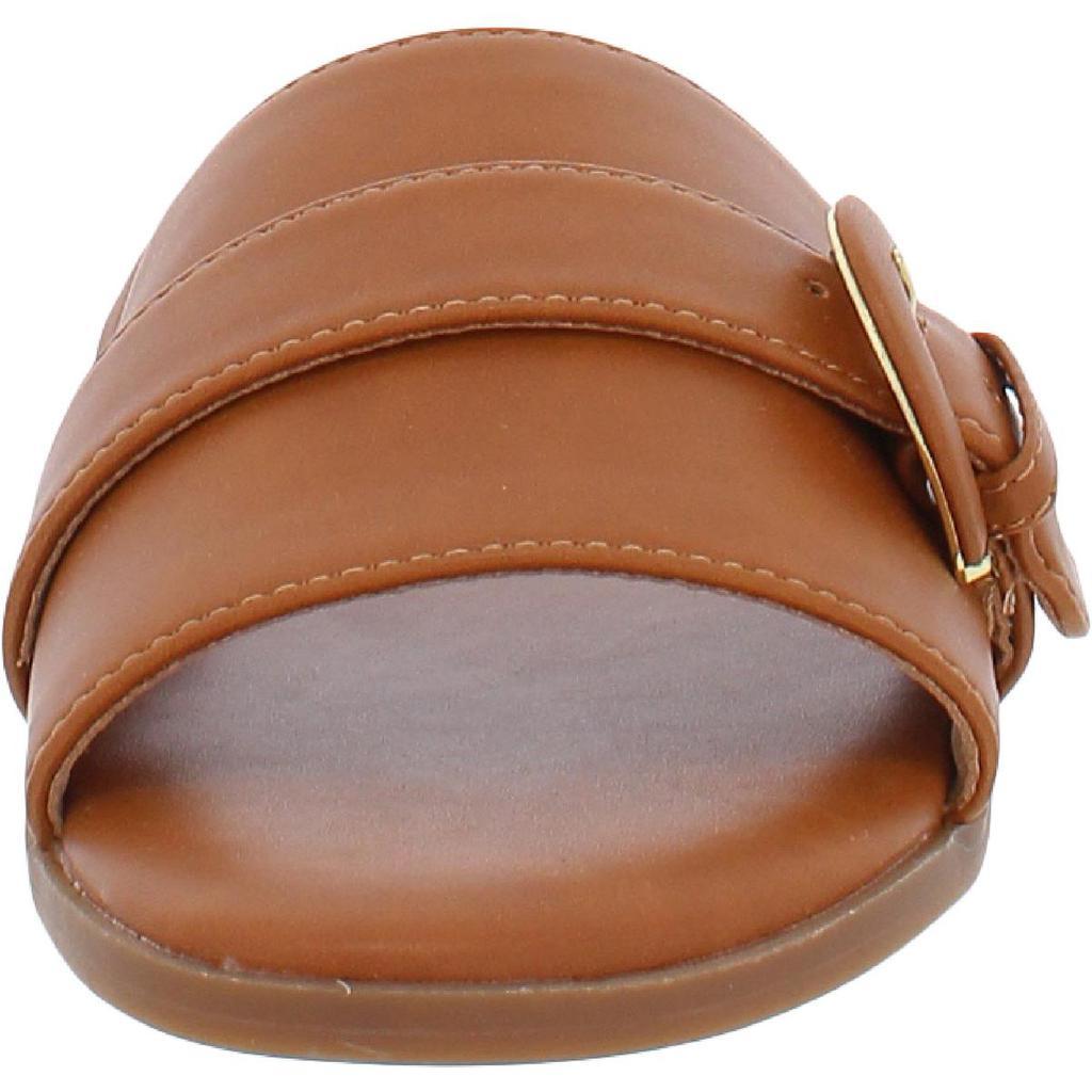 商品Rockport|Rockport Womens Yara Faux Leather Slip On Slide Sandals,价格¥383,第4张图片详细描述