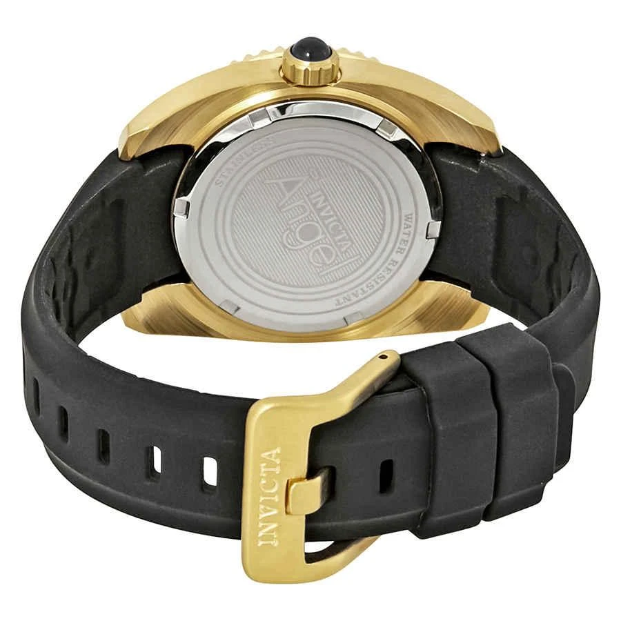 商品Invicta|Angel Crystal Gold Dial Black Silicone Ladies Watch 28485,价格¥481,第3张图片详细描述