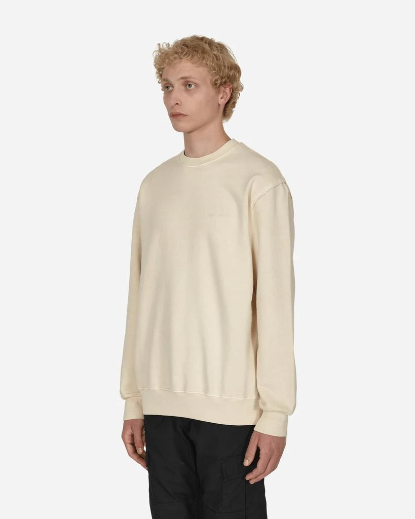 商品Carhartt|Marfa Crewneck Sweatshirt Beige,价格¥360,第2张图片详细描述