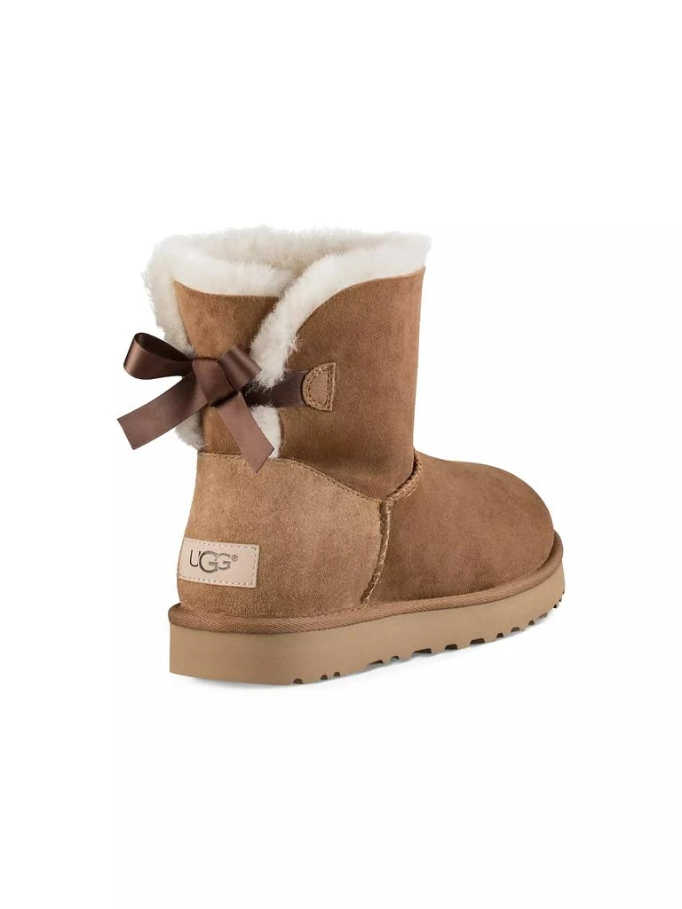 商品UGG|Mini Bailey Bow II Suede Ankle Boots,价格¥1278,第3张图片详细描述