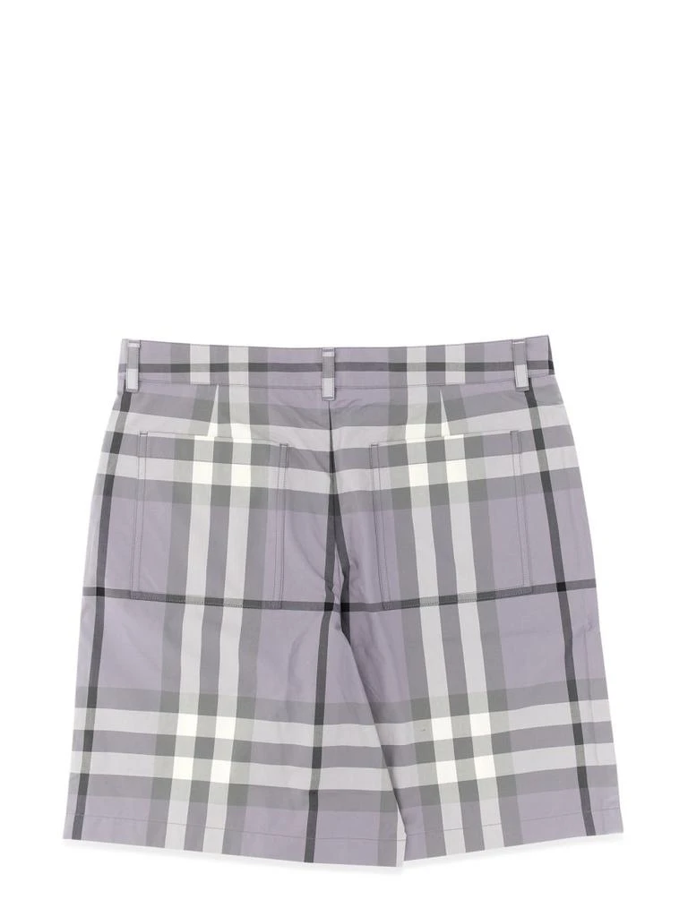 商品Burberry|Burberry Check Pattern Bermuda Shorts,价格¥3355,第2张图片详细描述