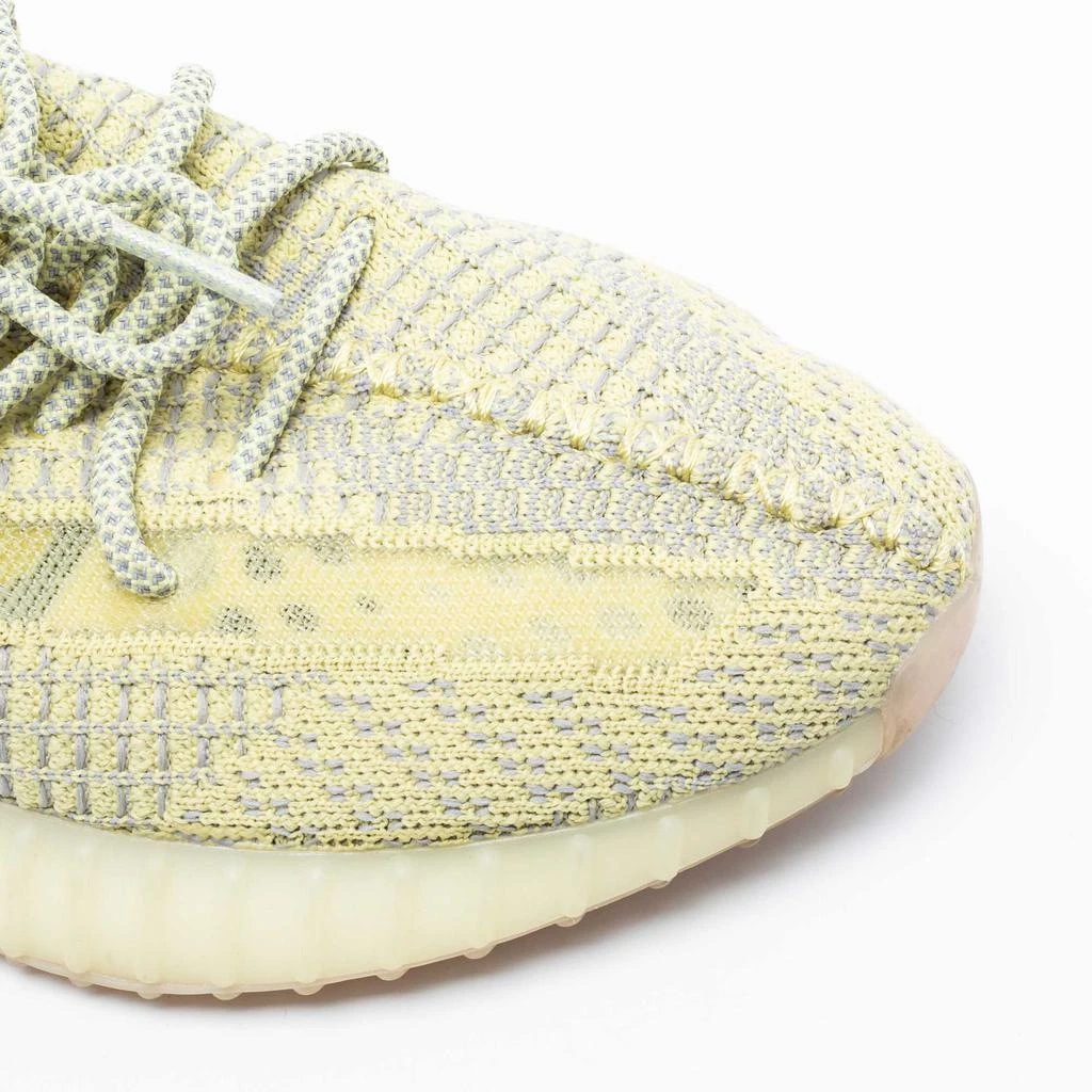 Yeezy x adidas Lime Yellow Knit Fabric Boost 350 V2 Antlia Low-Top Sneakers Size 42 2/3 商品