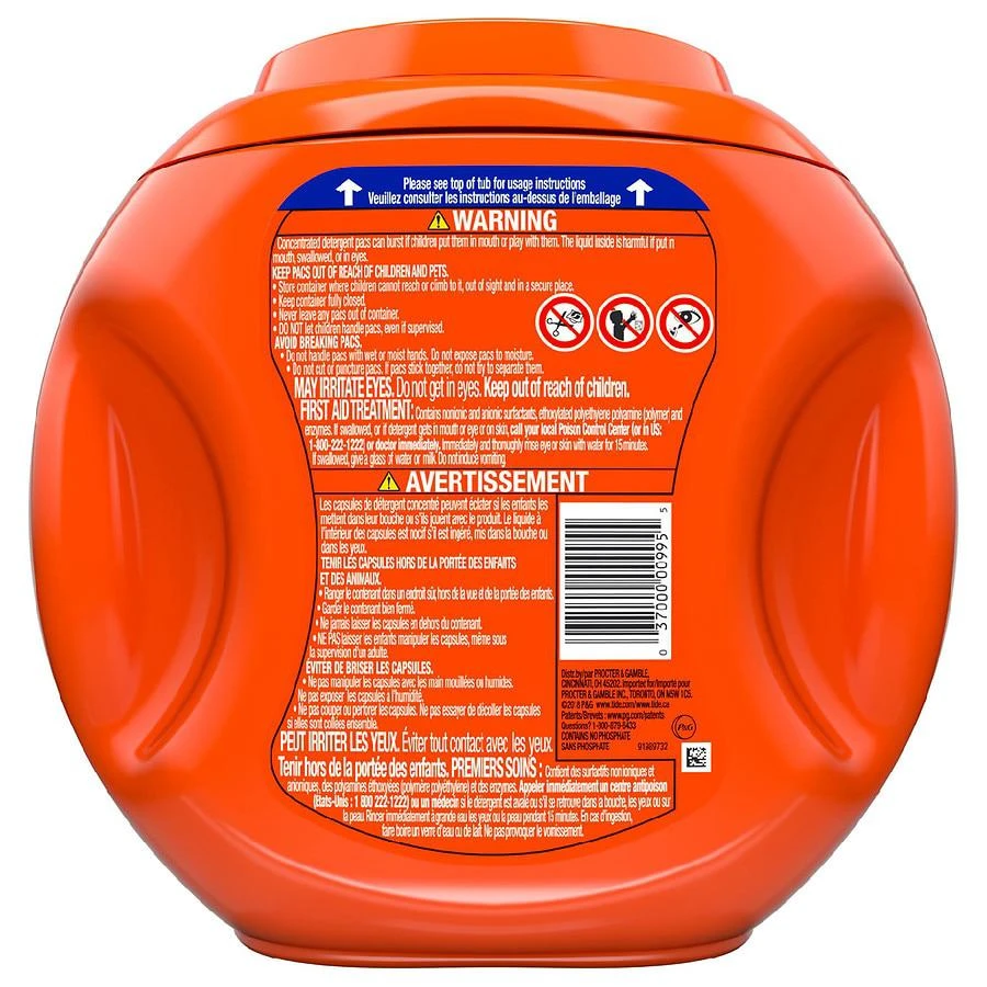 商品Tide|PODS Liquid Laundry Detergent Pacs Original,价格¥97,第2张图片详细描述