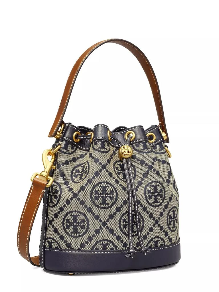 商品Tory Burch|T Monogram Jacquard Bucket Bag,价格¥3532,第4张图片详细描述