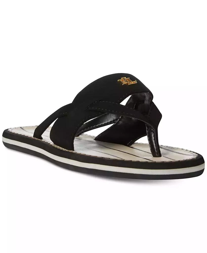 商品Ralph Lauren|Women's Rosalind Thong Sandals,价格¥470,第1张图片