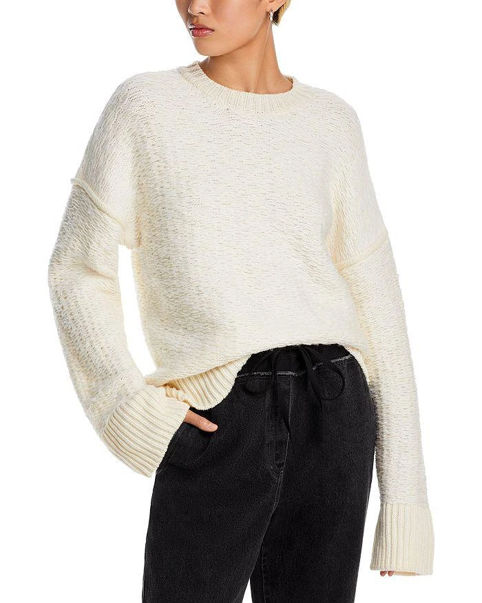 商品3.1 Phillip Lim|Wool Float Jacquard Oversized Sweater,价格¥1456,第1张图片