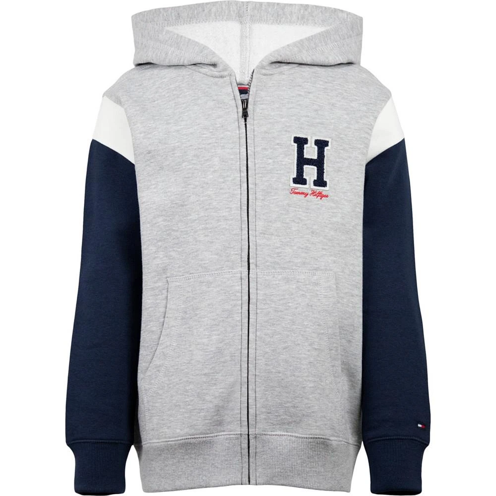 商品Tommy Hilfiger|Big Boys Zip Front Hoodie,价格¥148,第1张图片