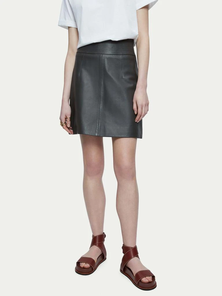 商品Jigsaw|Leather mini skirt,价格¥1811,第5张图片详细描述