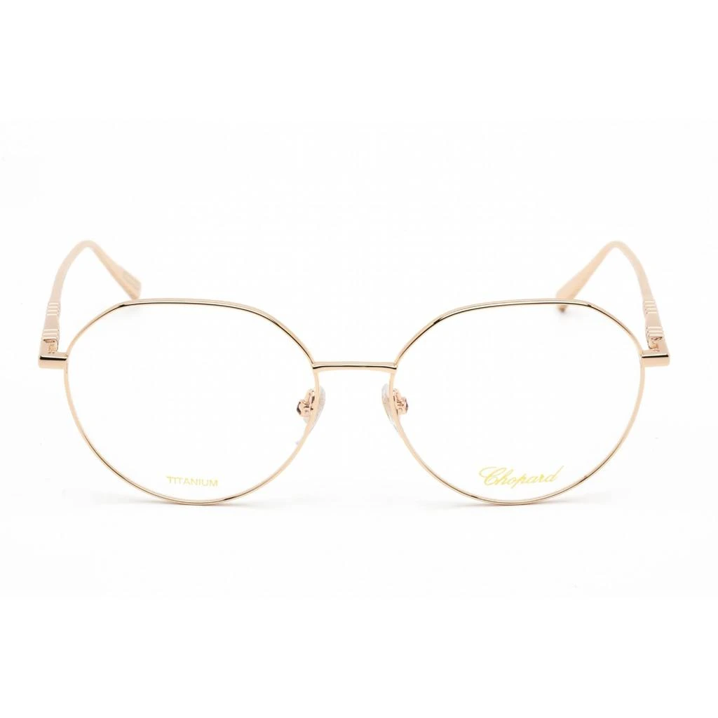 商品Chopard|Chopard Women's Eyeglasses - Shiny Rose Gold Metal Round Shape Frame | VCHF71M 0300,价格¥1429,第2张图片详细描述