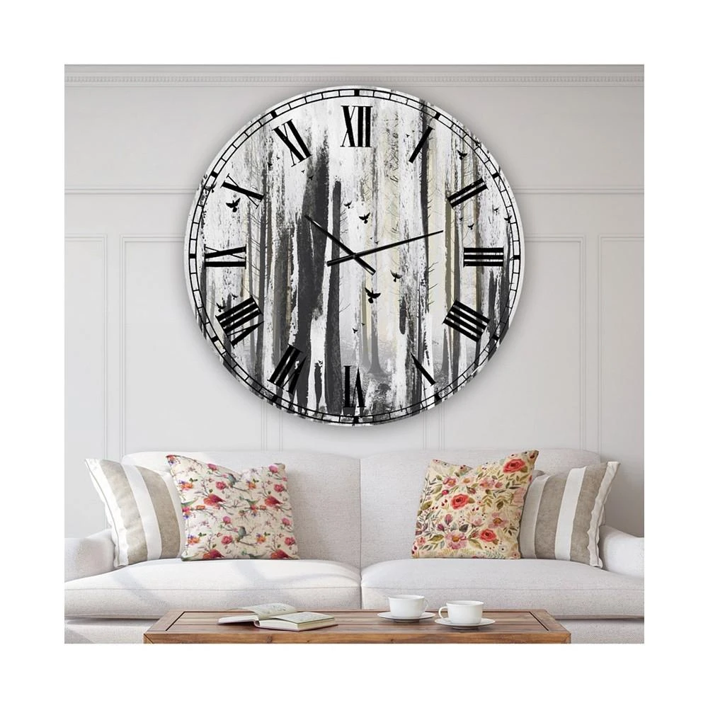 商品Designart|Strange World Oversized Cottage Wall Clock - 36 x 36,价格¥2113,第2张图片详细描述