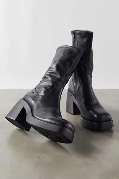 商品Vagabond Shoemakers|Vagabond Shoemakers Brooke Mid Platform Boot,价格¥1519,第1张图片
