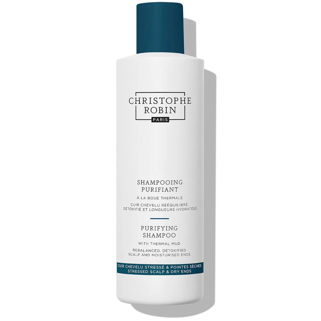 商品Christophe Robin|Christophe Robin Purifying Shampoo with Thermal Mud 250ml,价格¥312,第1张图片