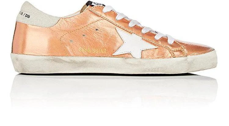 商品Golden Goose|Women's Superstar Metallic Leather Sneakers,价格¥960,第1张图片