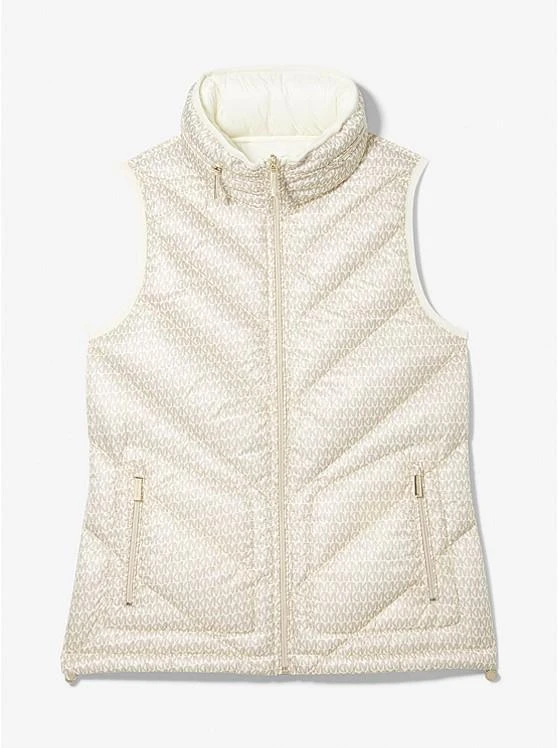 商品Michael Kors|Reversible Logo Print Quilted Vest,价格¥672,第3张图片详细描述