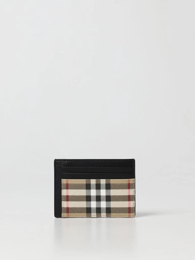 商品Burberry|Burberry Vintage Check leather wallet,价格¥1924,第1张图片