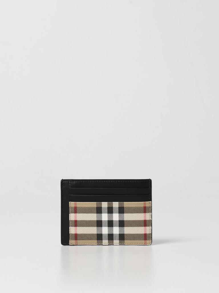 商品Burberry|Burberry Vintage Check leather wallet,价格¥1673,第1张图片