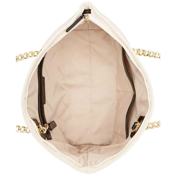 商品Calvin Klein|Florence Top-Zip Small Tote,价格¥1022,第2张图片详细描述