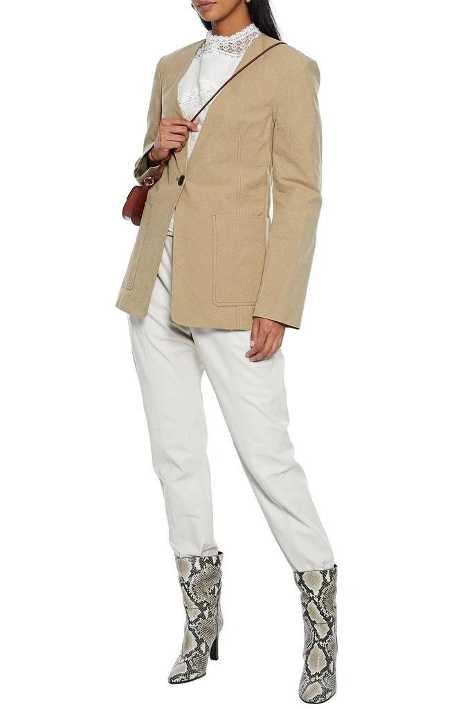 商品Isabel Marant|Link cotton-twill blazer,价格¥2003,第4张图片详细描述
