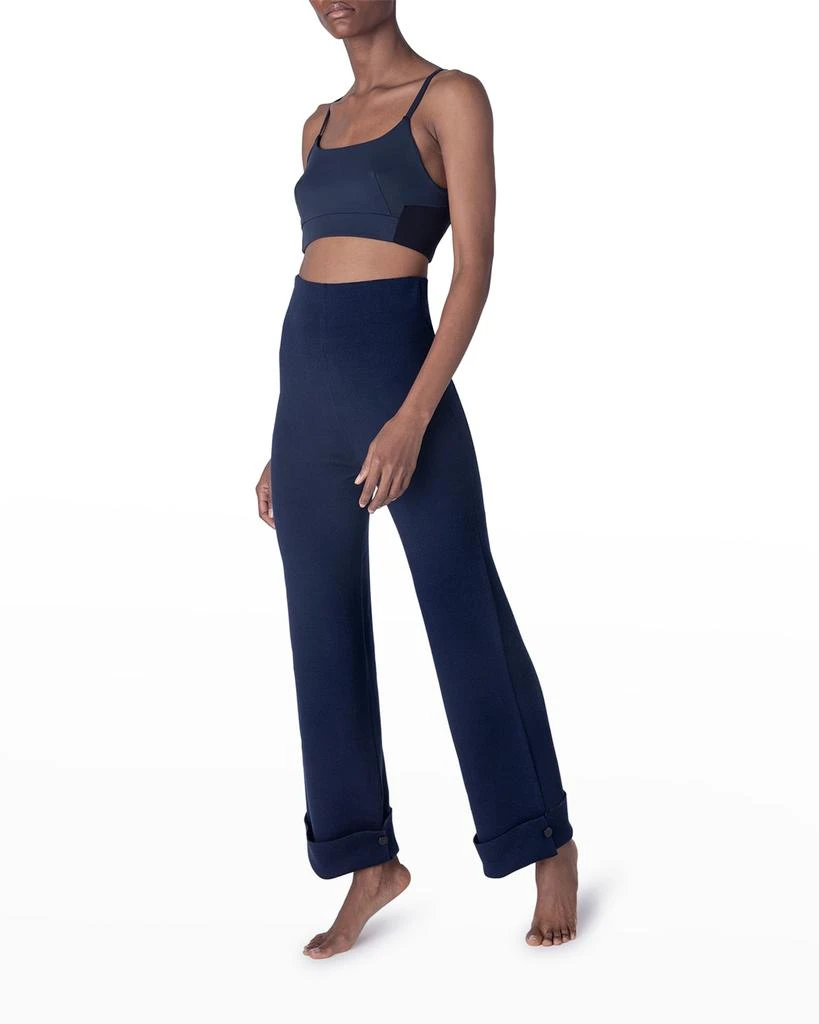 商品ROLAND MOURET|Charlotte Ribbed Merino Wool & Cashmere Pants,价格¥1688,第2张图片详细描述