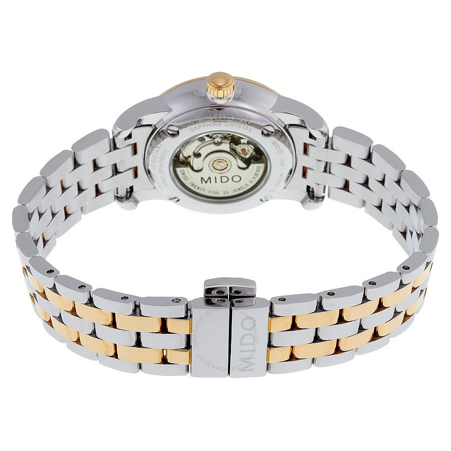 商品MIDO|Baroncelli Automatic White Dial Two-tone Ladies Watch M76009N61,价格¥4244,第3张图片详细描述