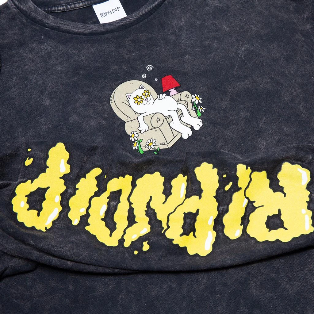 商品RIPNDIP|2 Moods Long Sleeve (Black Mineral Wash),价格¥151,第4张图片详细描述