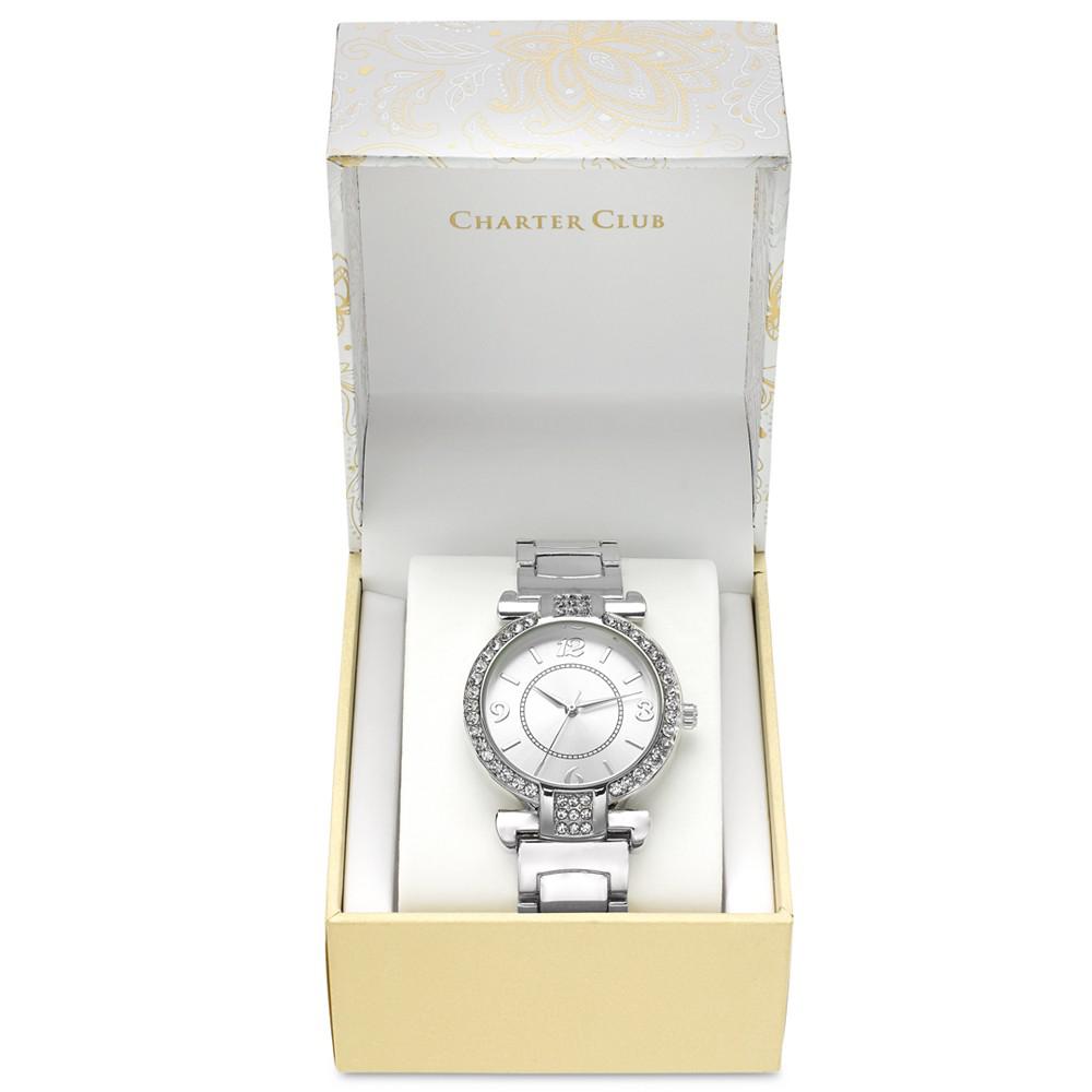 Women's Silver-Tone Bracelet Watch 36mm, Created for Macy's商品第2张图片规格展示