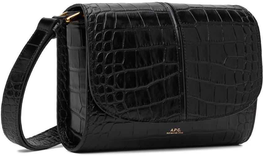 商品A.P.C.|Black Small Betty Horizon Shoulder Bag,价格¥4259,第4张图片详细描述