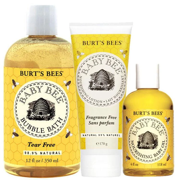商品Burt's Bees|婴儿护理三件套装,价格¥322,第1张图片